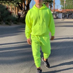 Casual Neon Men's Tracksuits